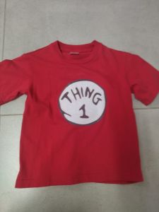 Kids Costumes to Hire - Thing 1 -  5 YEARS